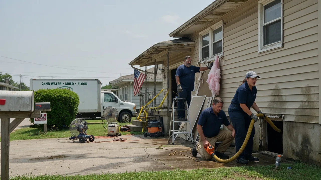Water Damage Repair in Wichita, KS near me